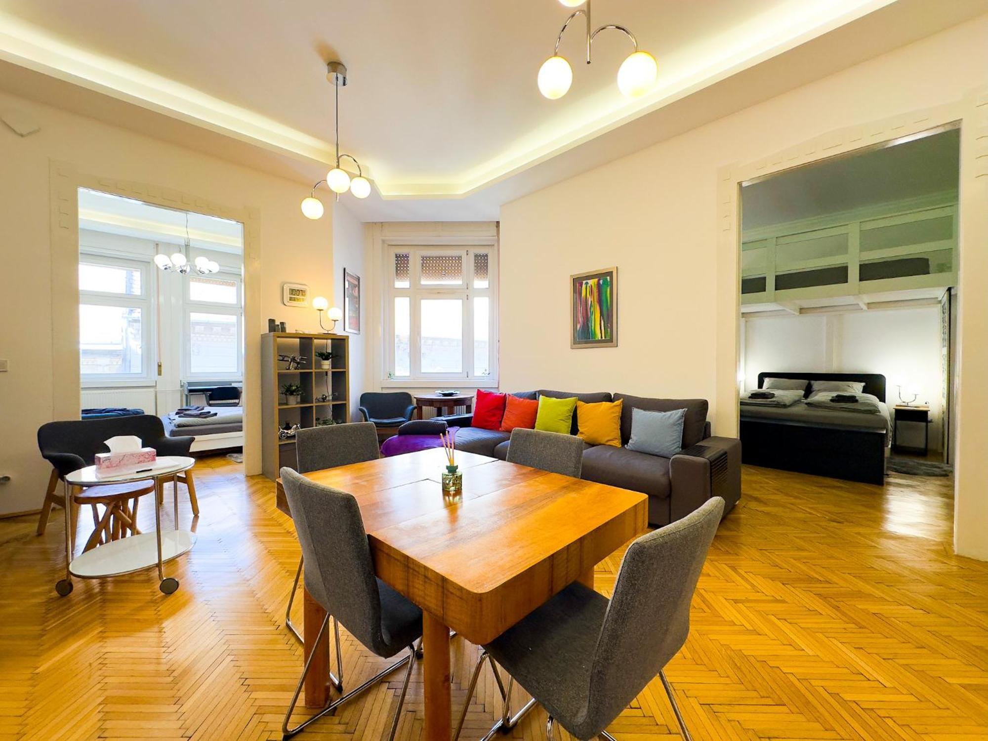 Spacious 4Br Oasis In Central Budapest - Bp Sky Екстериор снимка
