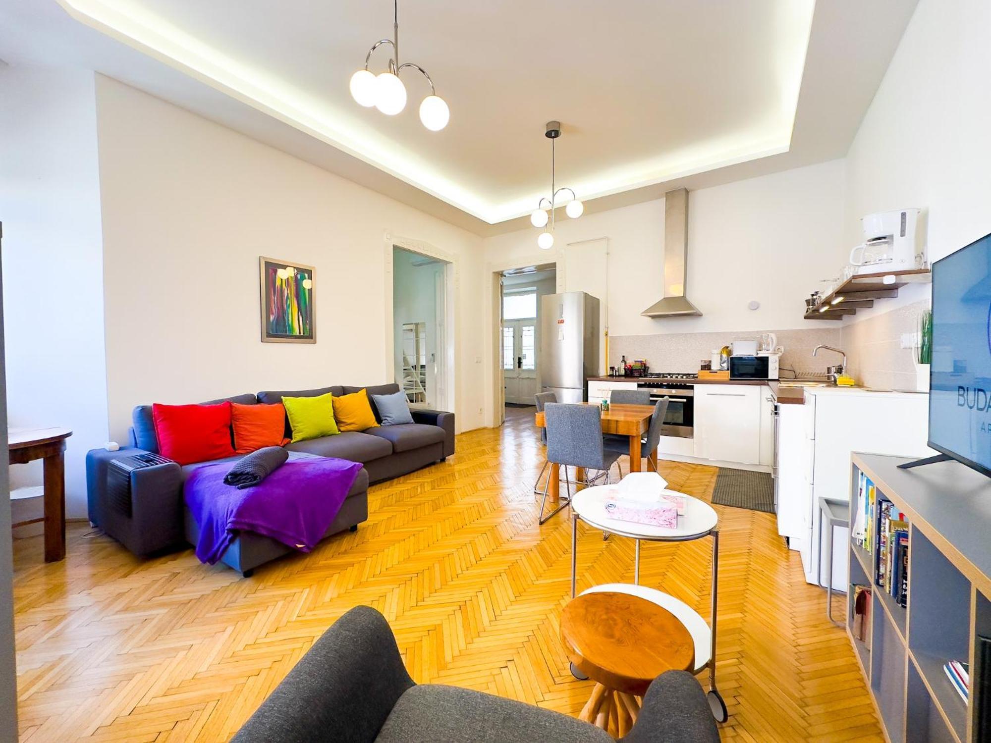 Spacious 4Br Oasis In Central Budapest - Bp Sky Екстериор снимка