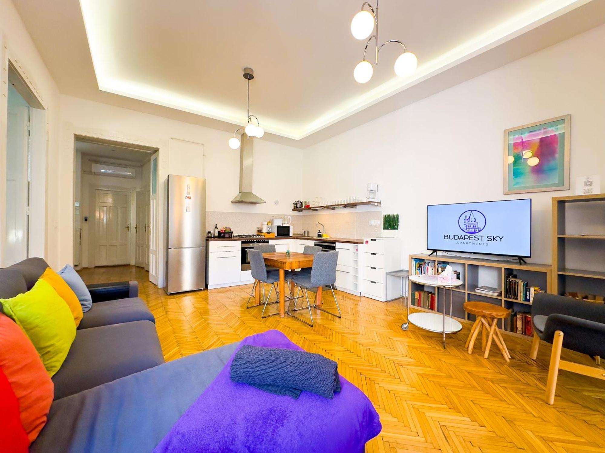 Spacious 4Br Oasis In Central Budapest - Bp Sky Екстериор снимка