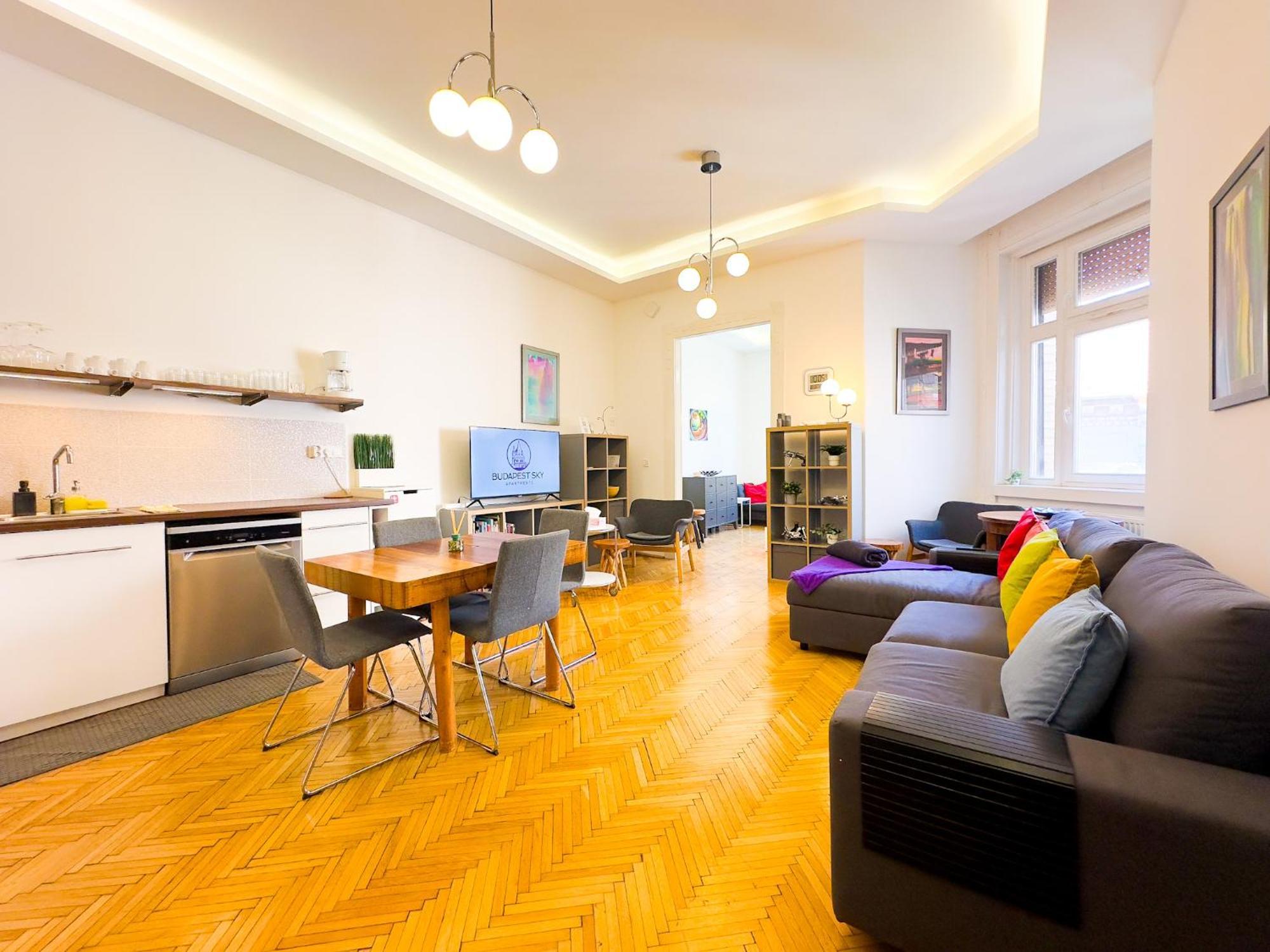 Spacious 4Br Oasis In Central Budapest - Bp Sky Екстериор снимка